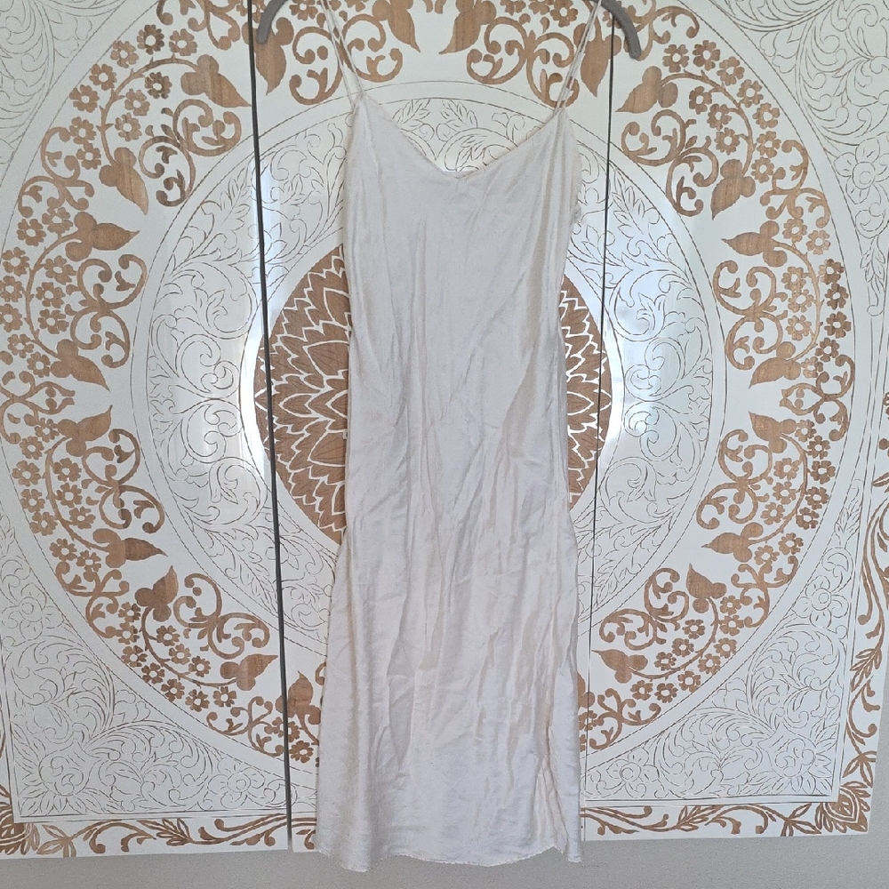 WinterSilks White Chemise Slip Intimates Sleepwear